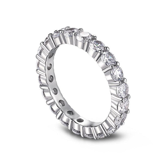 3MM ROUND CUT ETERNITY BAND