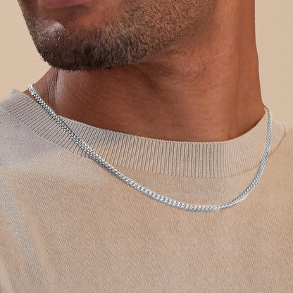 3mm Cuban Chain Necklace