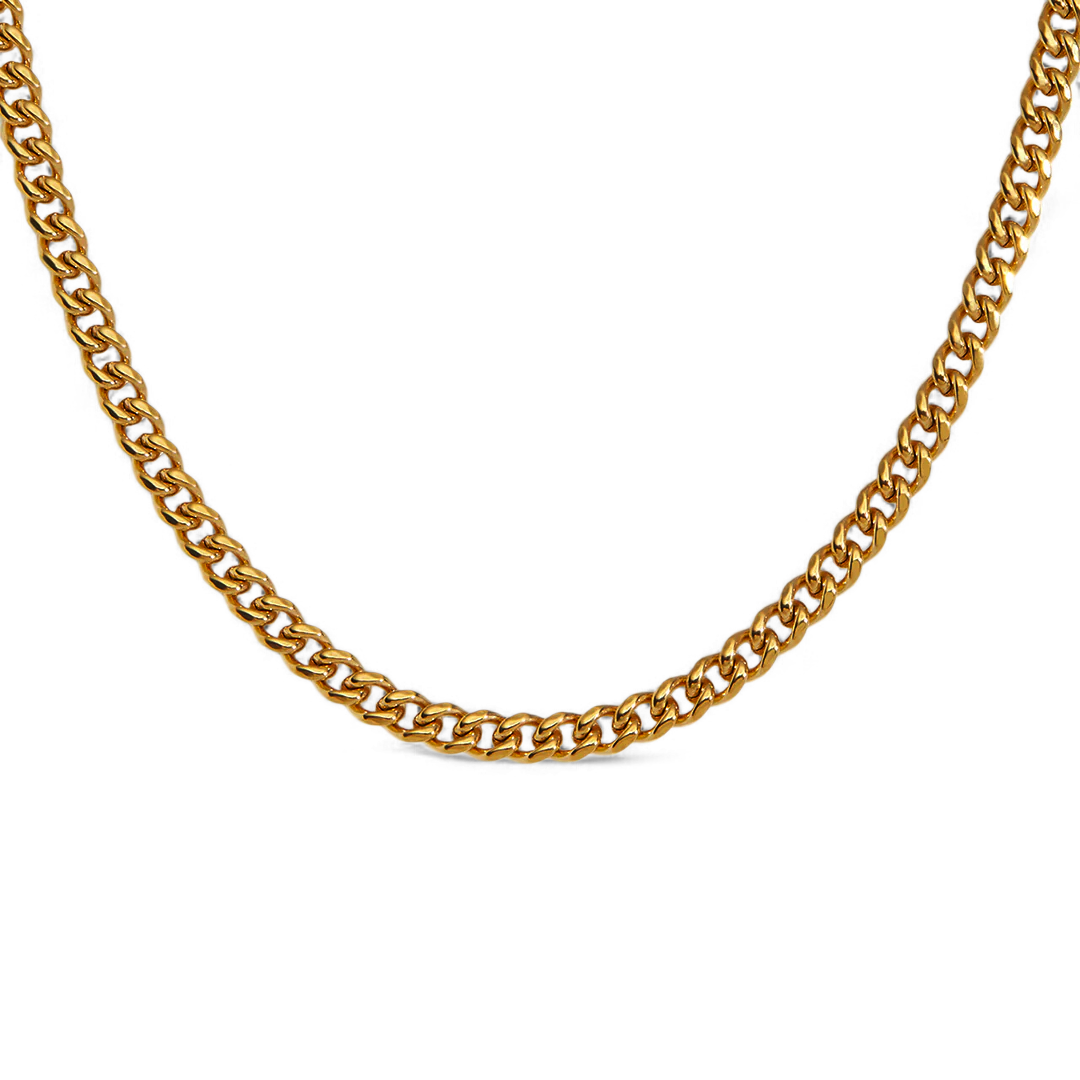 3mm Cuban Chain Necklace