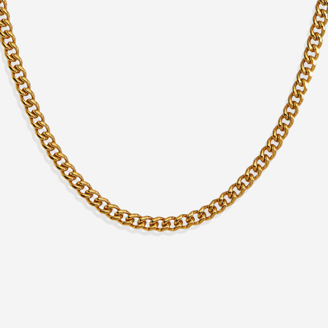 3mm Cuban Chain Necklace