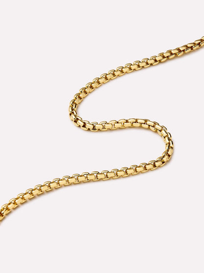 Soft Box Chain Necklace - Vero