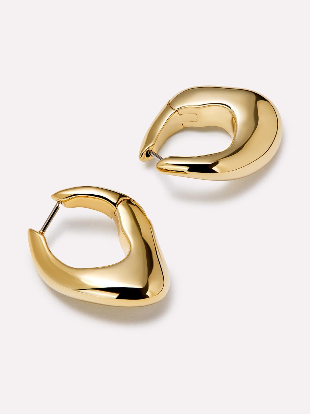 Gold Statement Earrings - Samara