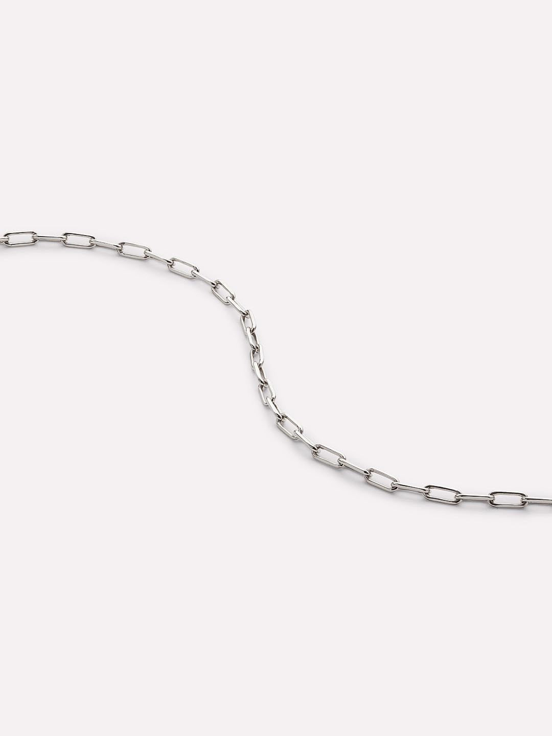 Silver Chain Bracelet - Poetry Slim Silver