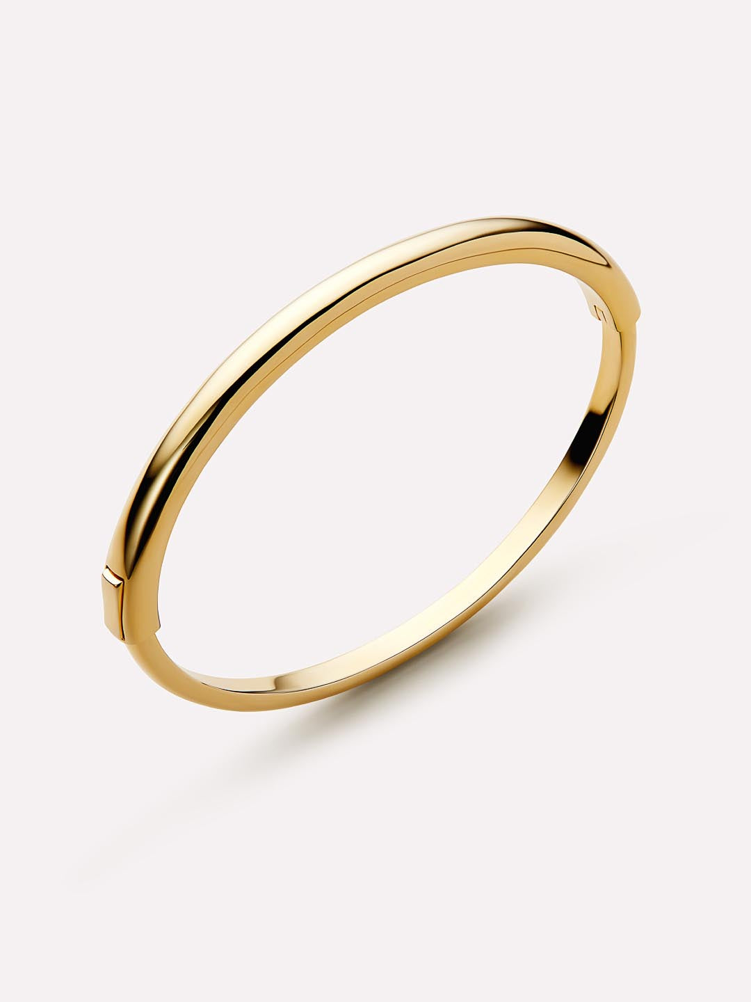 Gold Bangle Bracelet - Brynley