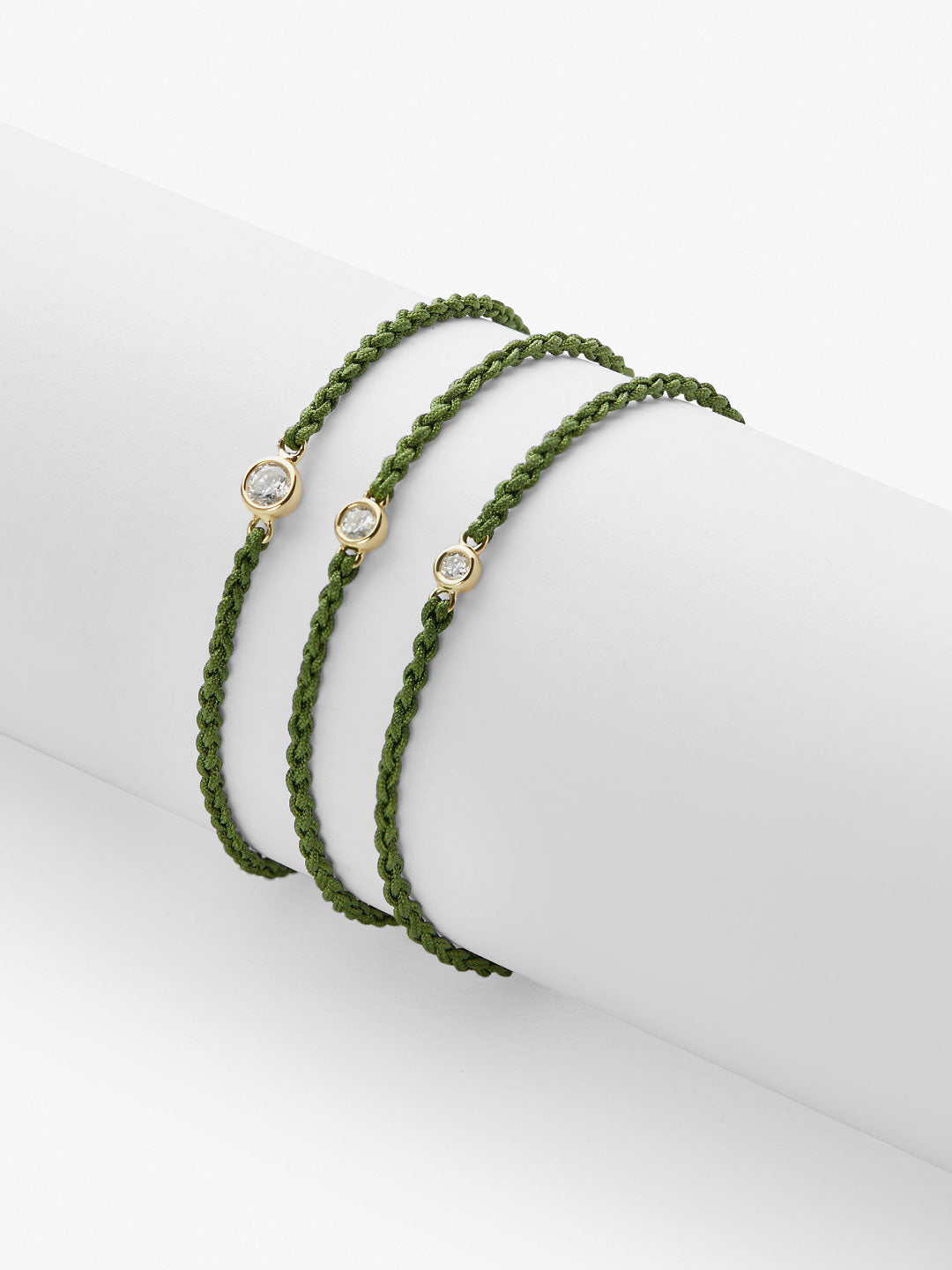 Diamond Bracelet Green - Diamond Bracelet Medium