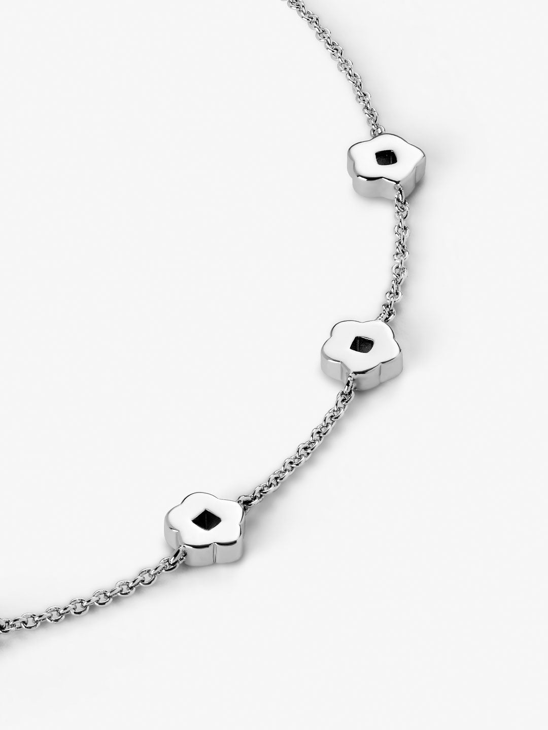 Flower bracelet - Rowena Bracelet Silver