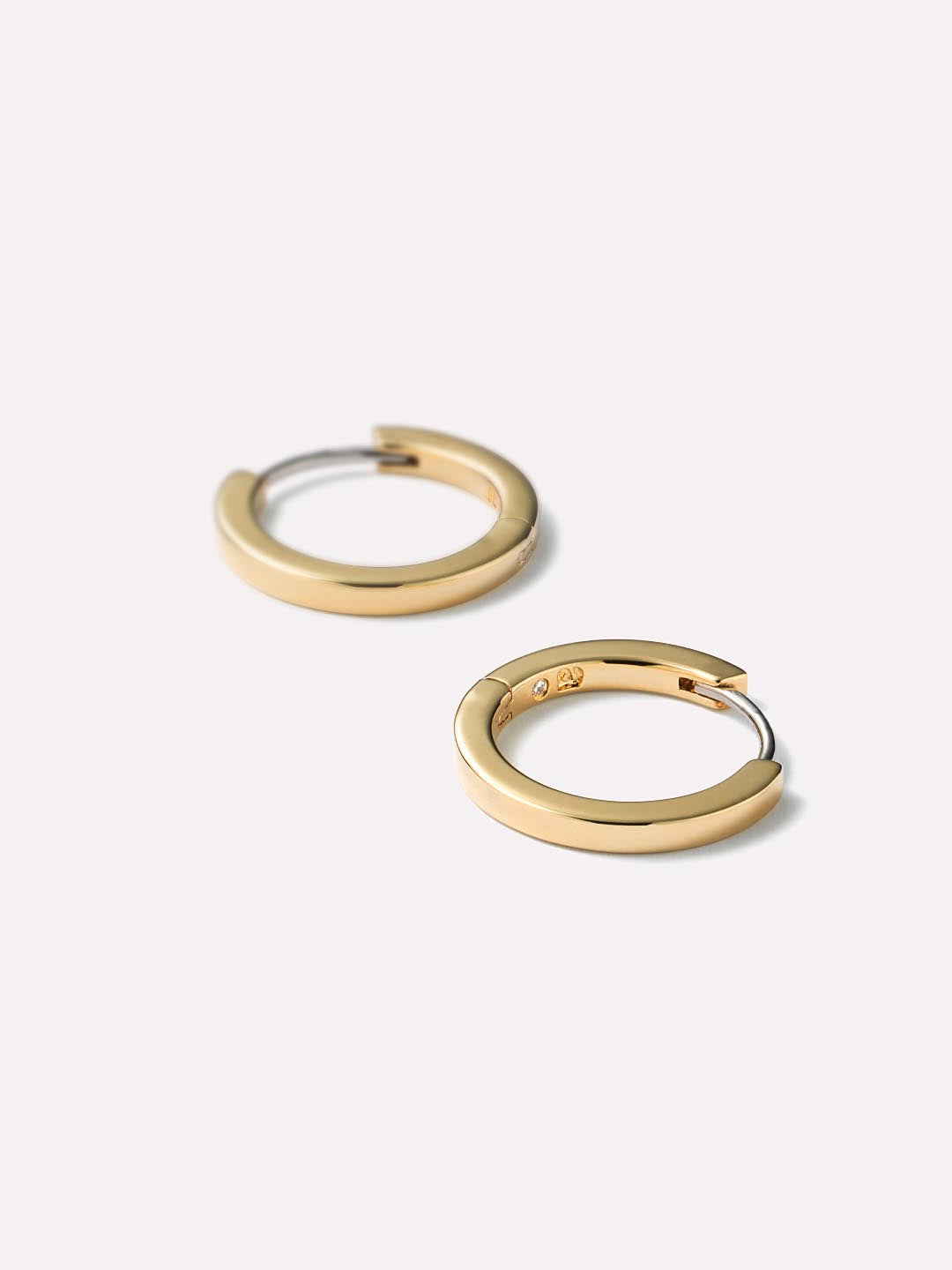 Gold Huggie Hoop Earrings - Huggie Hoops Small