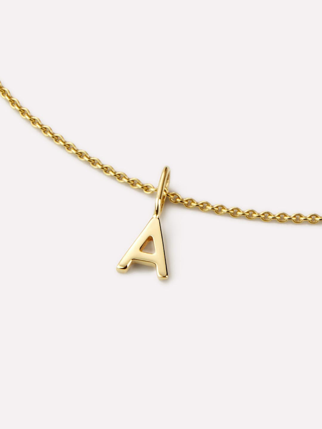 Letter Necklace - Gold Letter Necklace