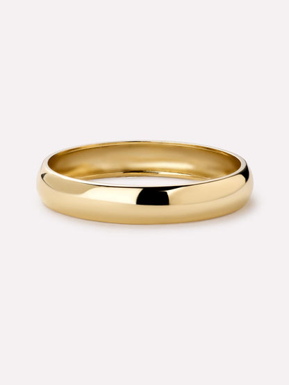 Gold Band Ring - Medium Band Ring