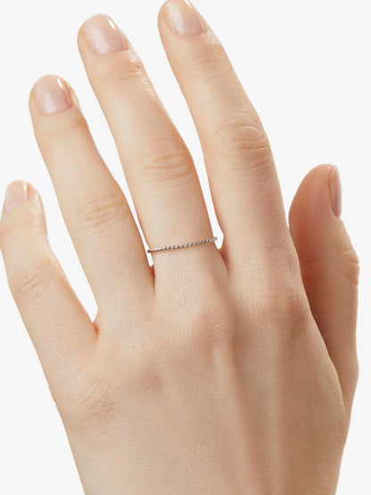 White Gold Ring Set - White Gold Ring Set