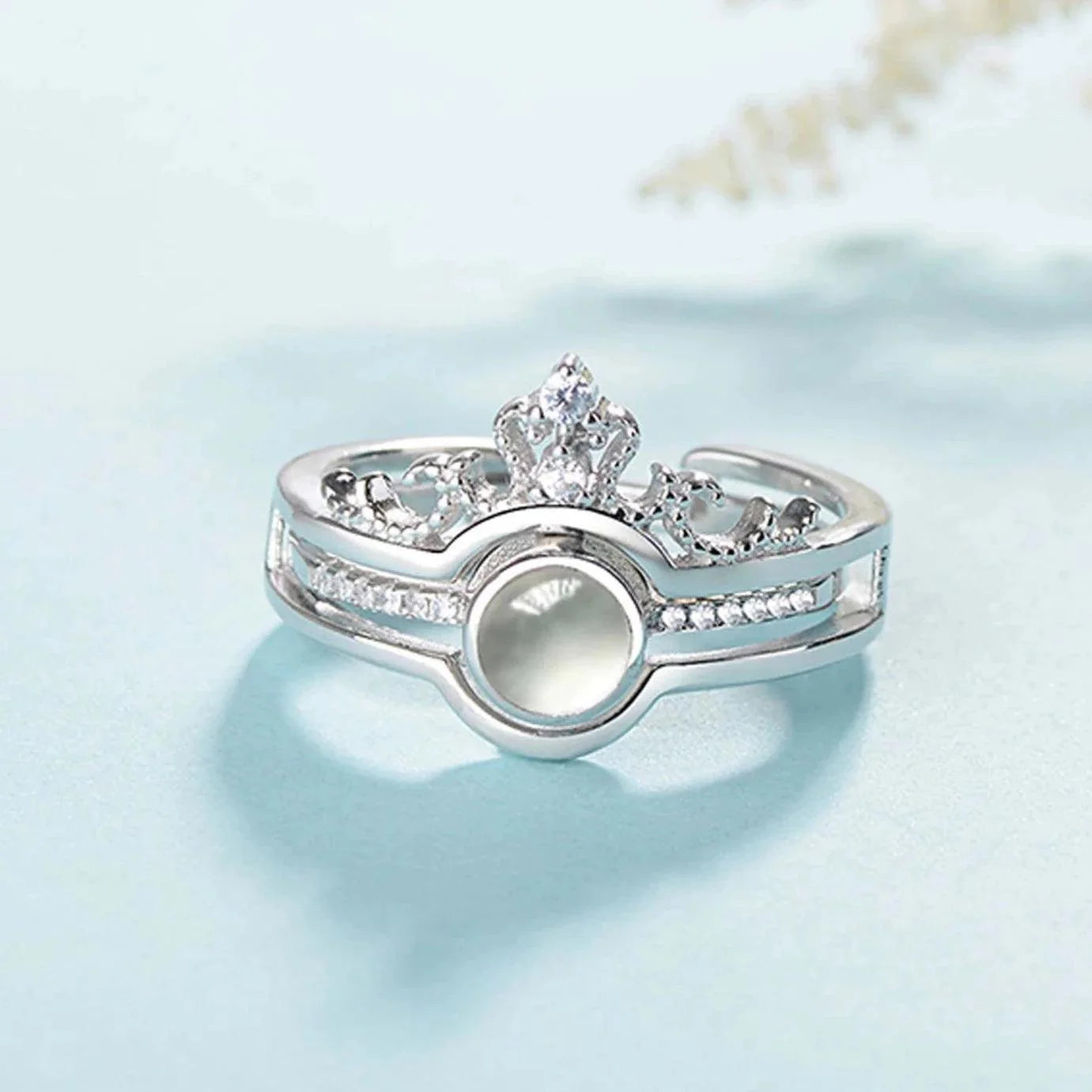 Eternity's Aurora Photo Ring