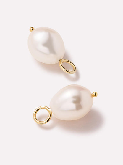 Earring Charms - Large Pearl Charms