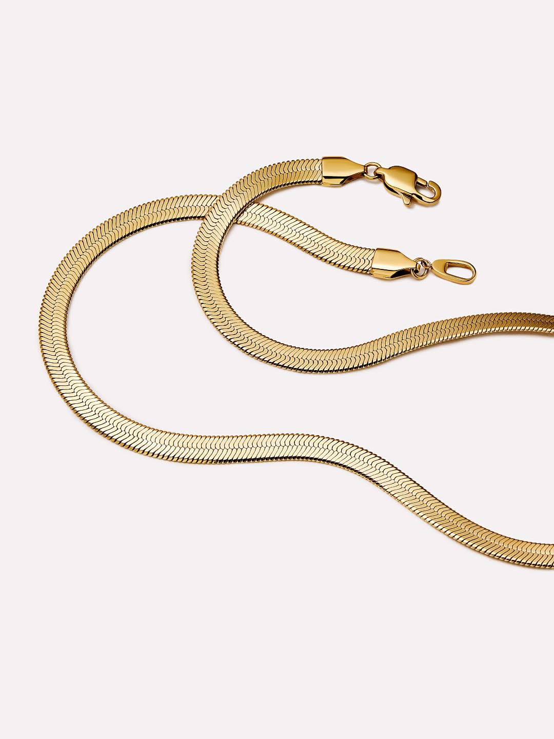 Herringbone Necklace - Ina Bold