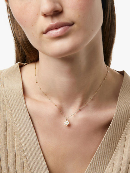 Moonstone Pendant Necklace - Rebecca