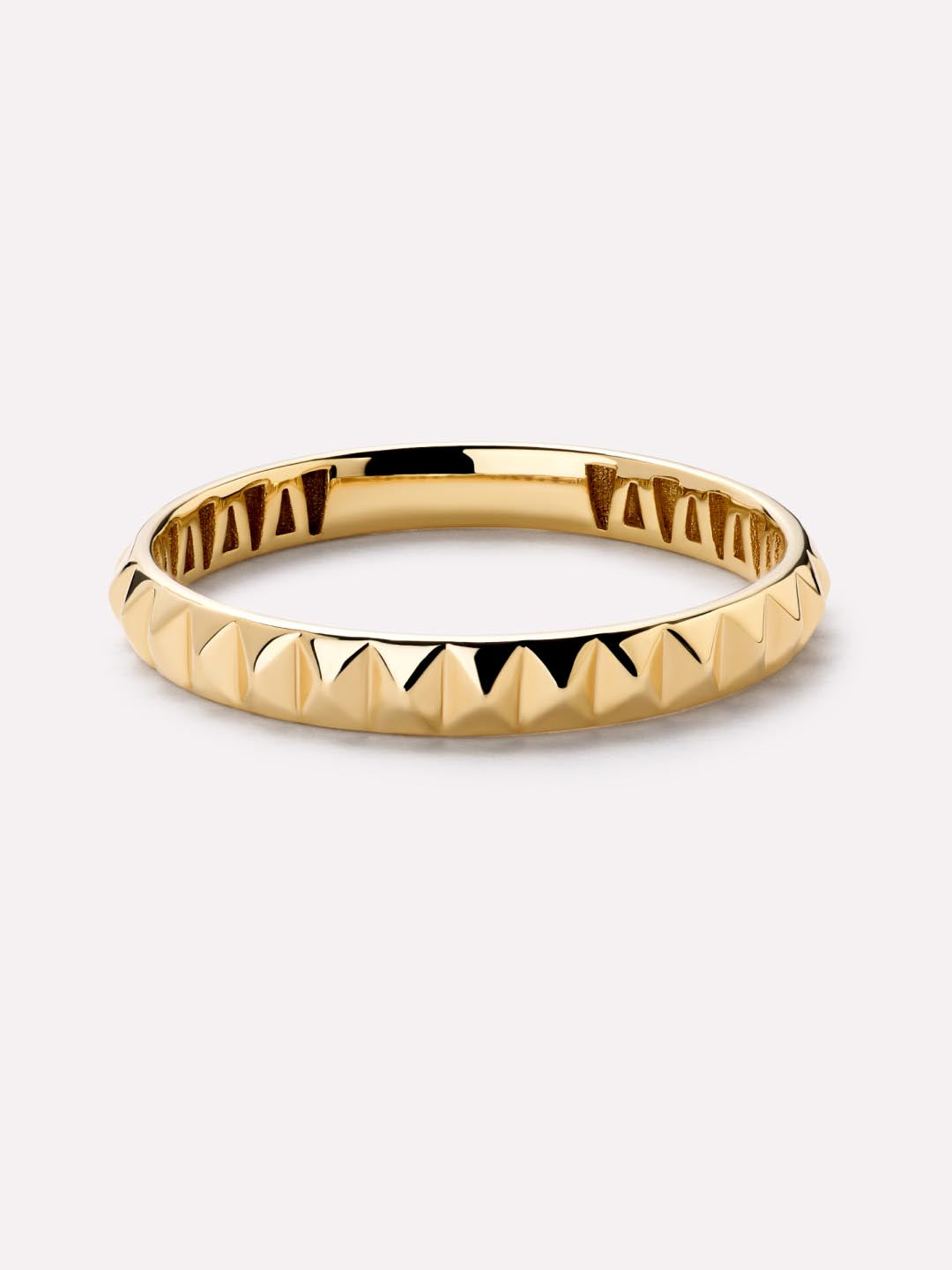 Solid Yellow Gold - Slim Equinox Ring