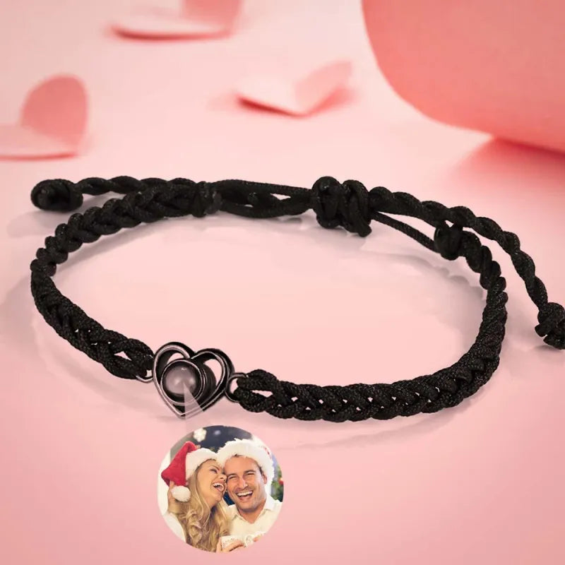 Special Heart Rope Projection Bracelet