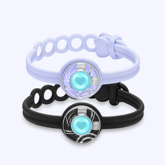 Candy Wave Touch Bracelets (Black+Purple)