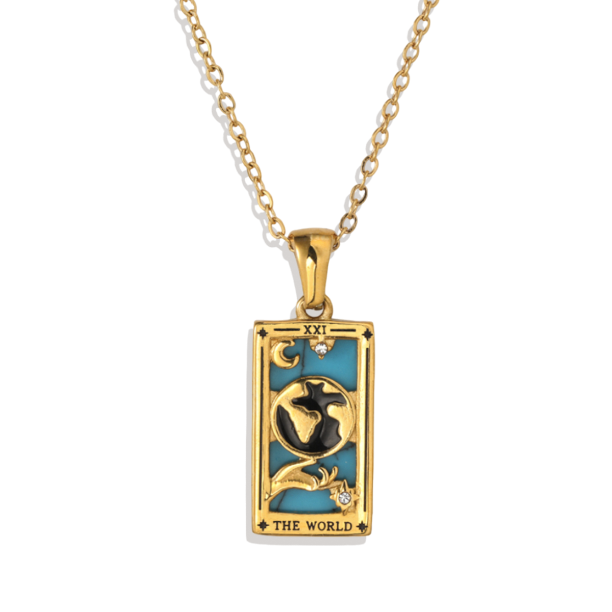 The World Tarot Necklace