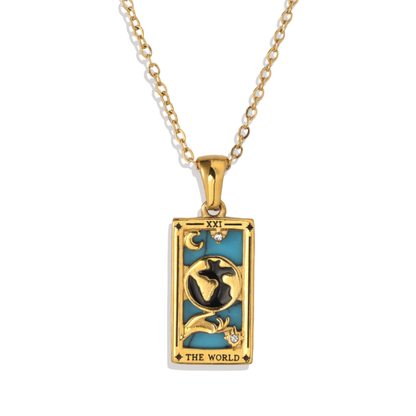 The World Tarot Necklace