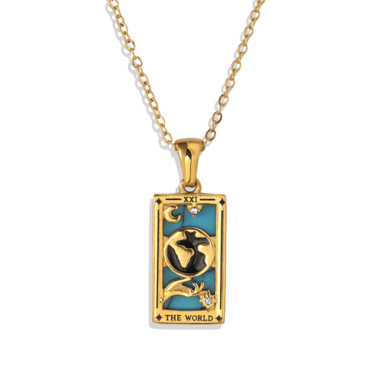 The World Tarot Necklace