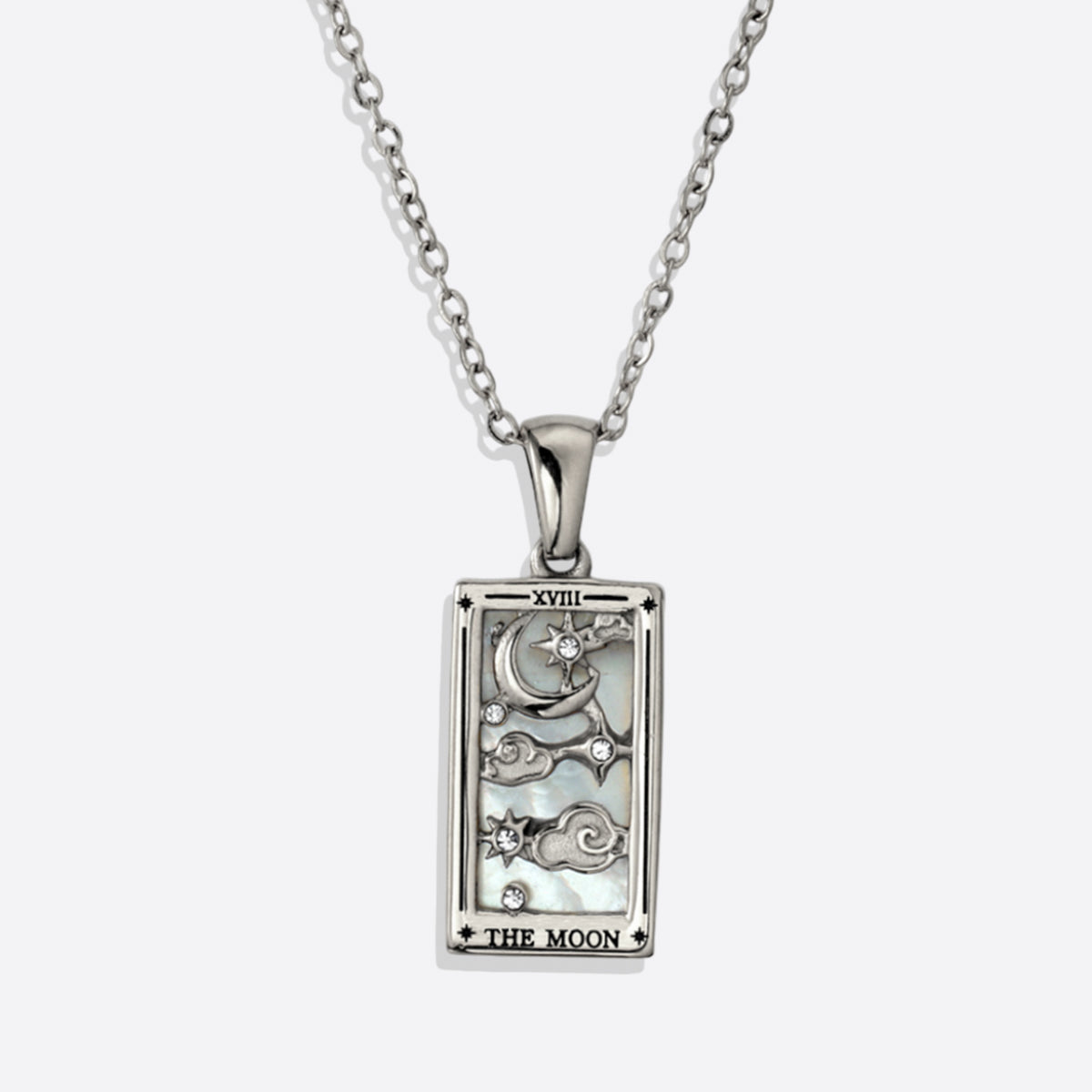 The Moon Tarot Necklace