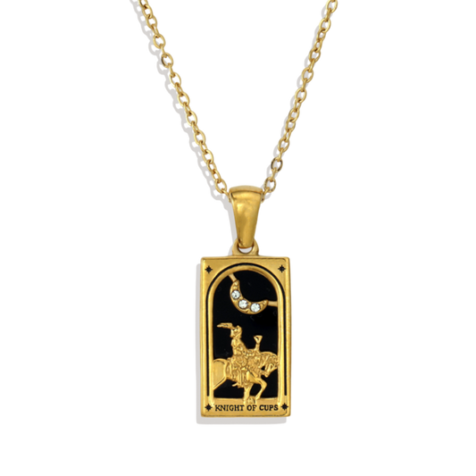 Knight of Cups Tarot Necklace