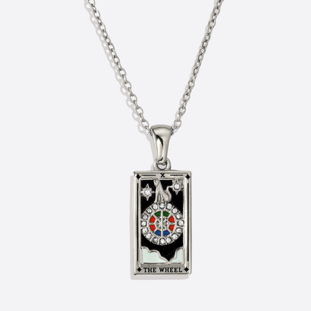 The Wheel Tarot Necklace