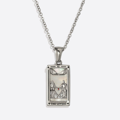 The Lovers Tarot Necklace