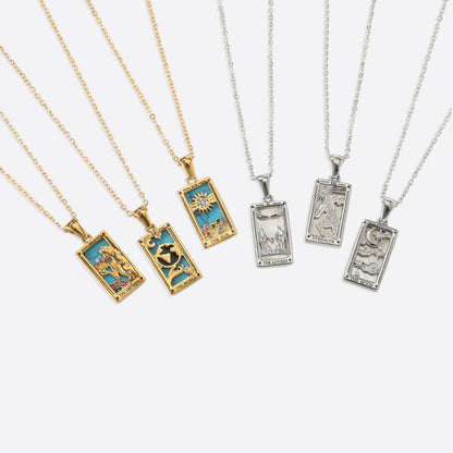 The World Tarot Necklace