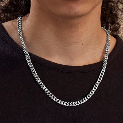 8mm Cuban Chain Necklace