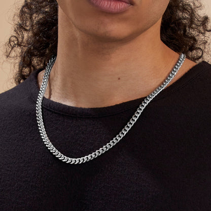 8mm Cuban Chain Necklace