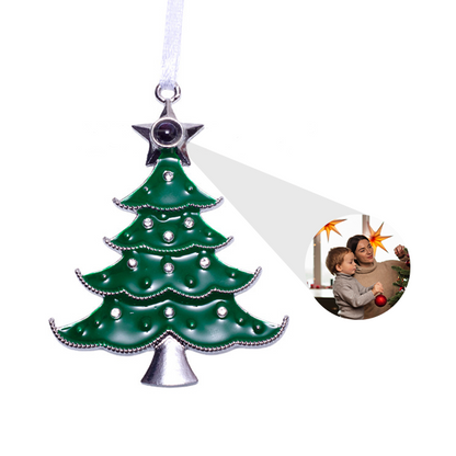 Personalized Christmas Tree Photo Ornament