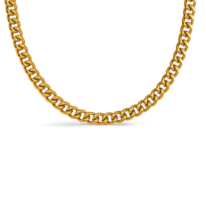 8mm Cuban Chain Necklace