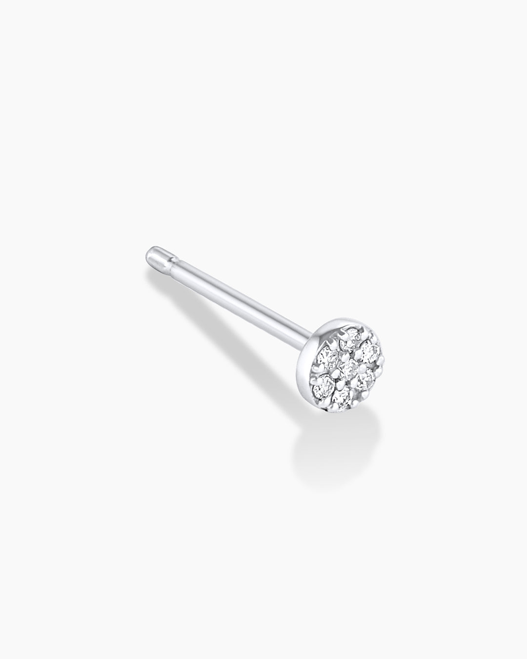 Diamond Pavé Single Stud