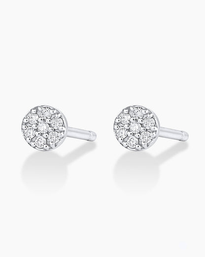 Diamond Pavé Studs