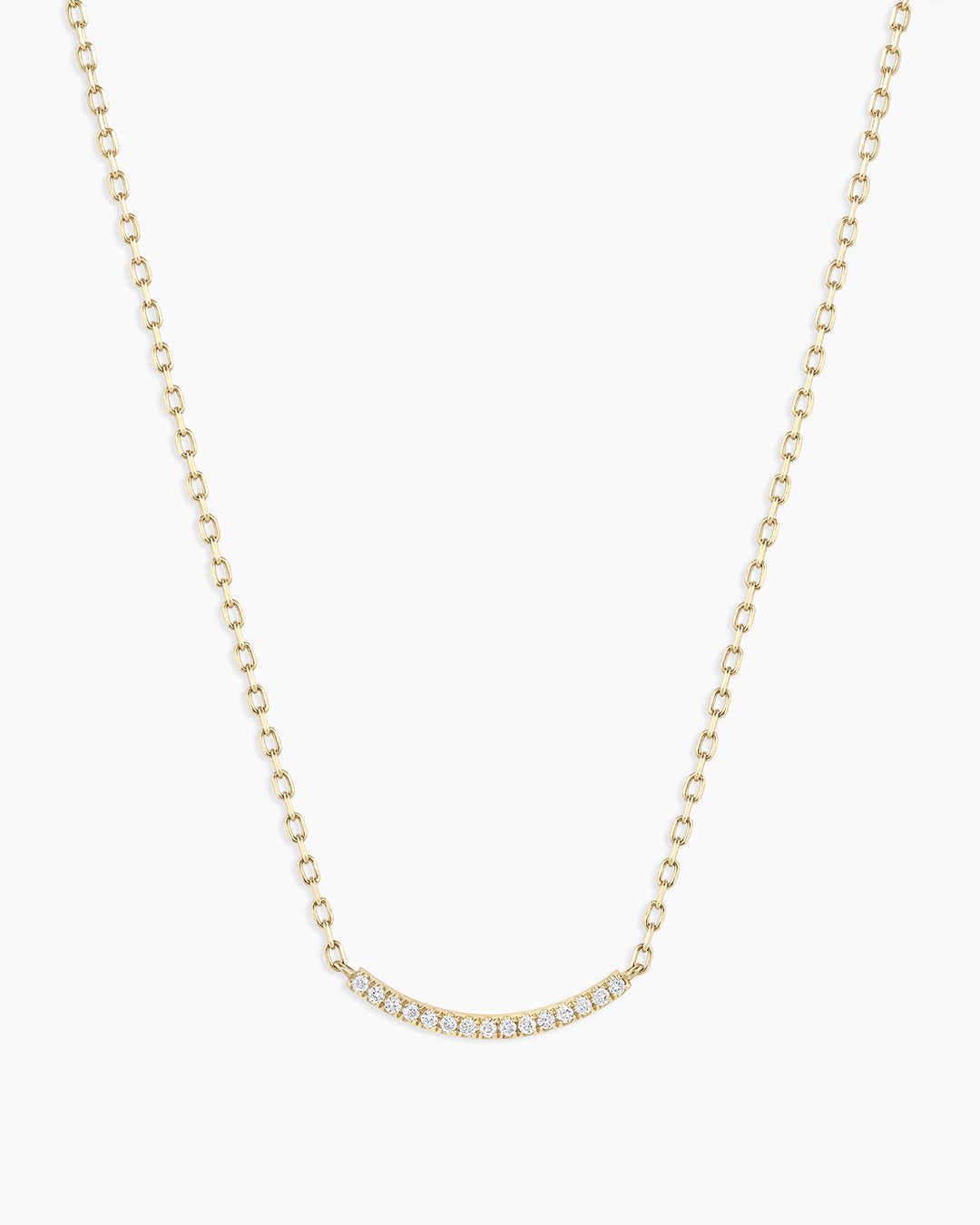 Diamond Taner Bar Mini Necklace