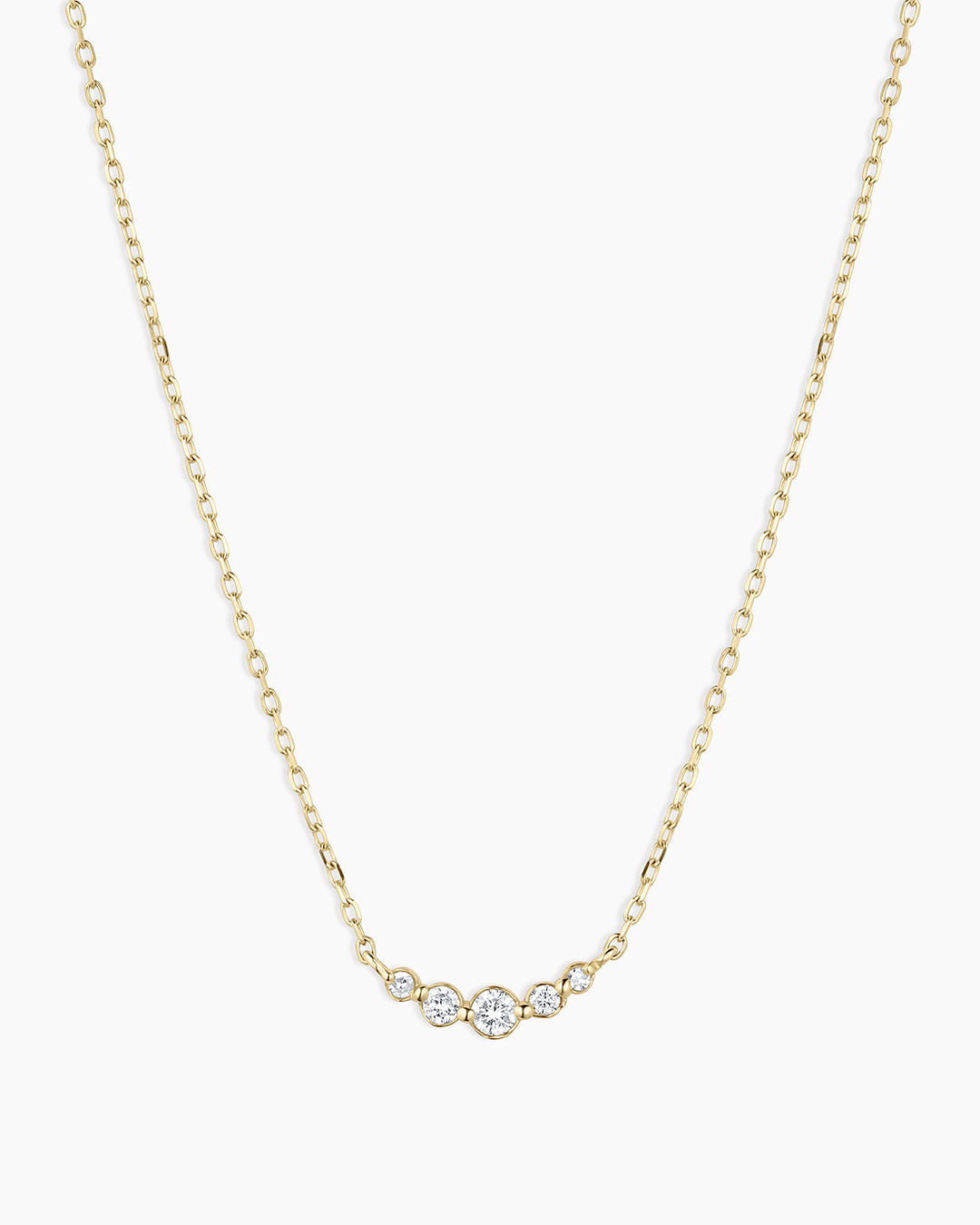 Elle Diamond Cluster Necklace