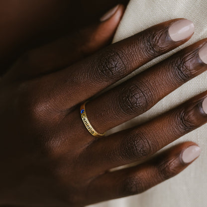 Mothers Birthstone Ring