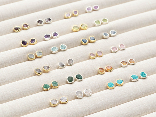 Gemstone Studs