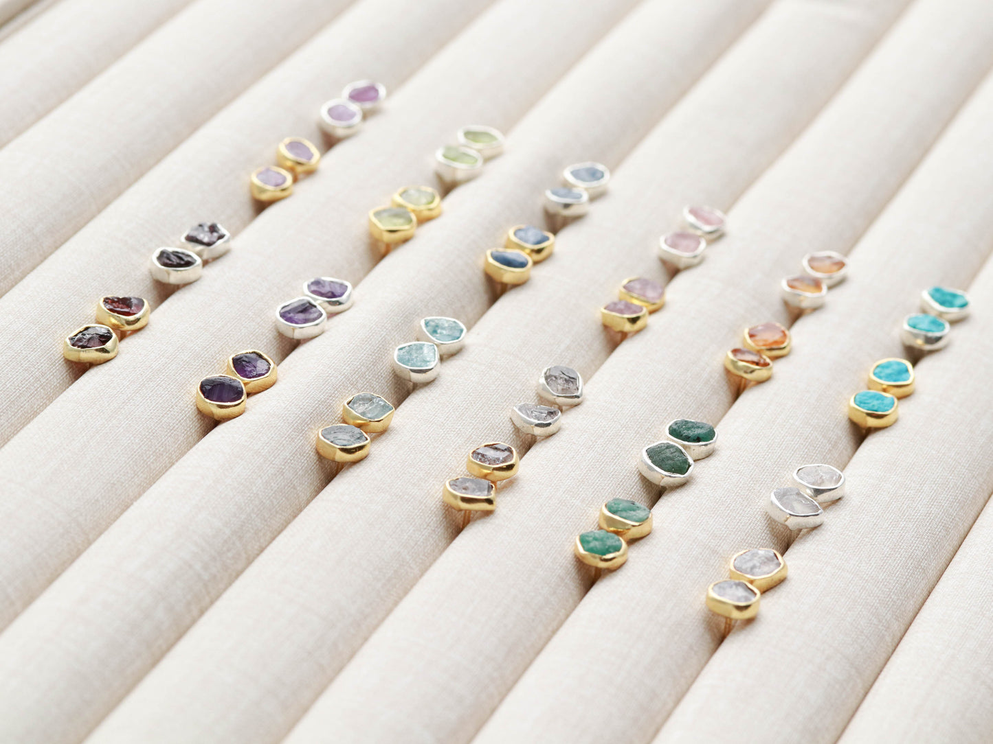 Gemstone Studs