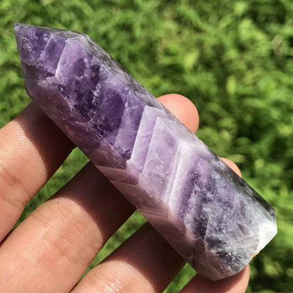 Amethyst Crystal Wand - Crown Chakra Healing