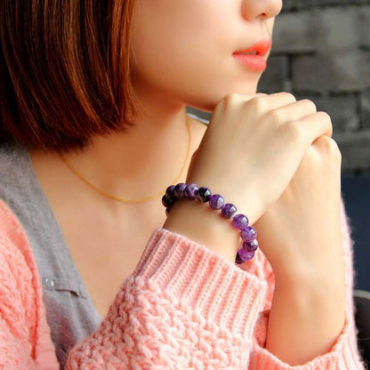 Amethyst Purifying Bracelet - For Peace & Clarity