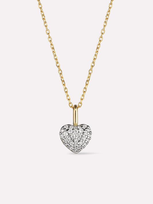 Gold Heart Necklace - Ellery