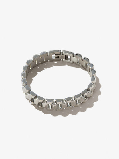 Watch Strap Bracelet - Ora Silver