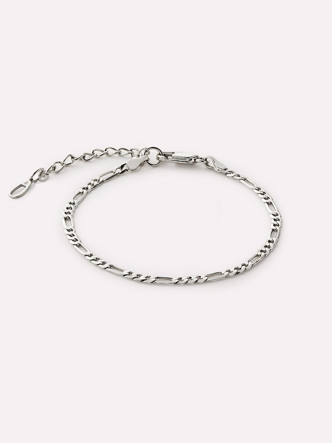 Silver Chain Bracelet - Elijah Regular Silver