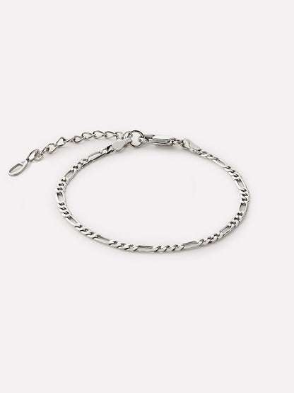 Silver Chain Bracelet - Elijah Regular Silver