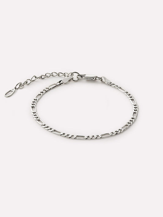 Silver Chain Bracelet - Elijah Regular Silver