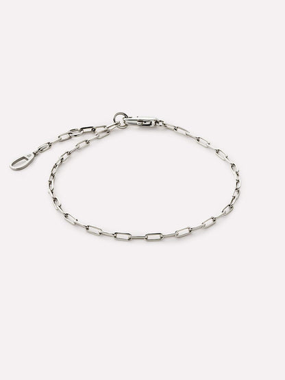 Silver Chain Bracelet - Poetry Slim Silver