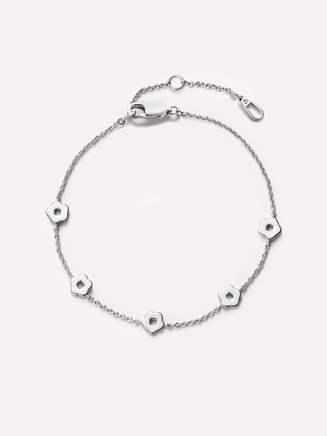 Flower bracelet - Rowena Bracelet Silver