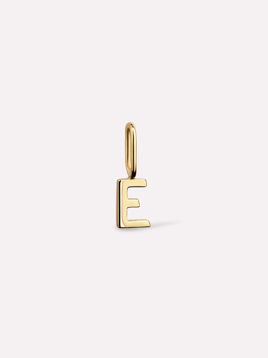 Gold Pendant - Gold Letter Charm